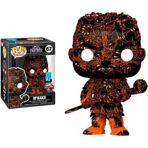 Thumbnail - Funko POP - Marvel Black Panther M Baku Artist + Case Exclusive