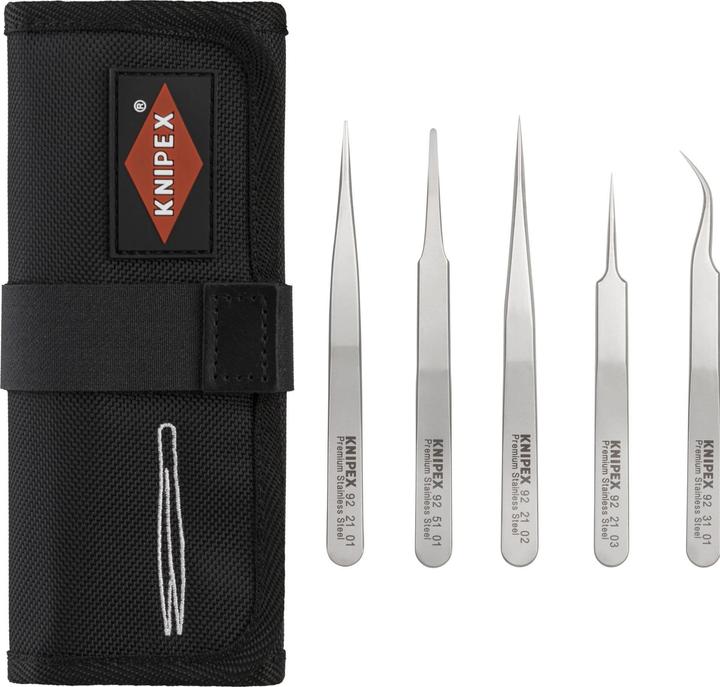 Actual product image Knipex Precision Tweezers Set