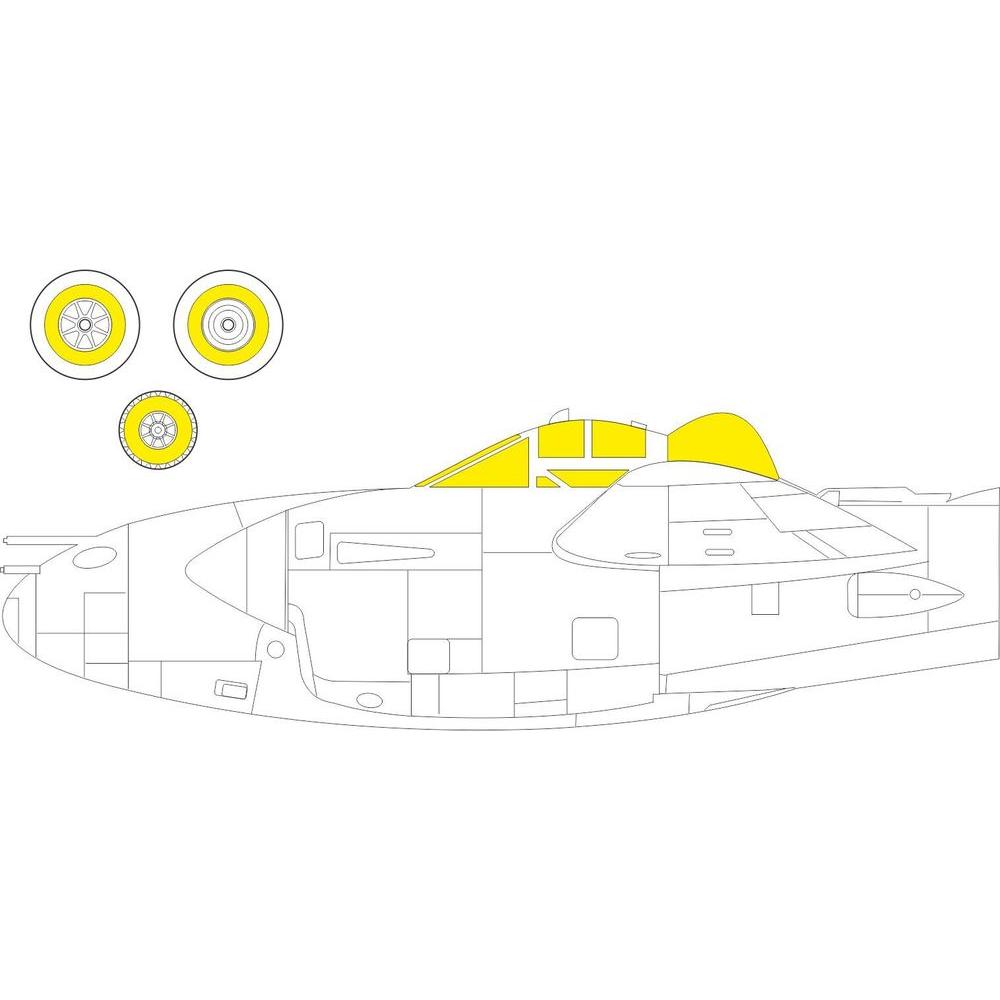 Eduard P-38M, for HOBBY 2000 / DRAGON