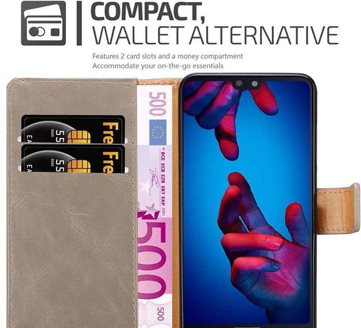 Actual product image Cadorabo Book Luxury Cover (Huawei P20)