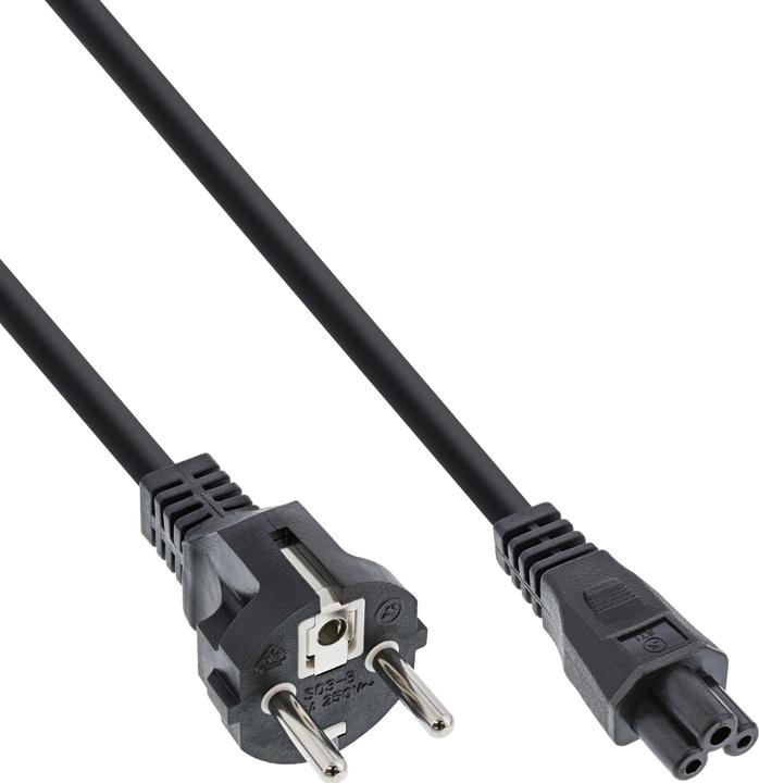 InLine Netzkabel für Notebook (1.80 m)