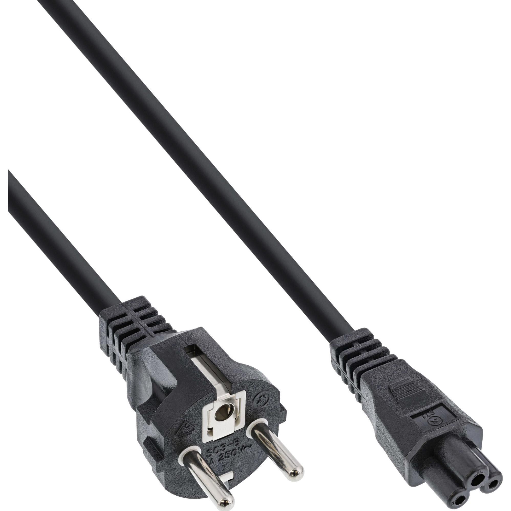 InLine Notebook Netzkabel (1.80 m), Stromkabel