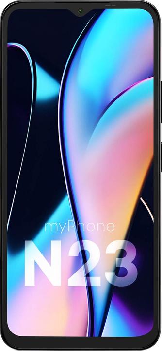 Actual product image Myphone N23 LTE 6/128GB czarny (128 GB, Black, 6.51")