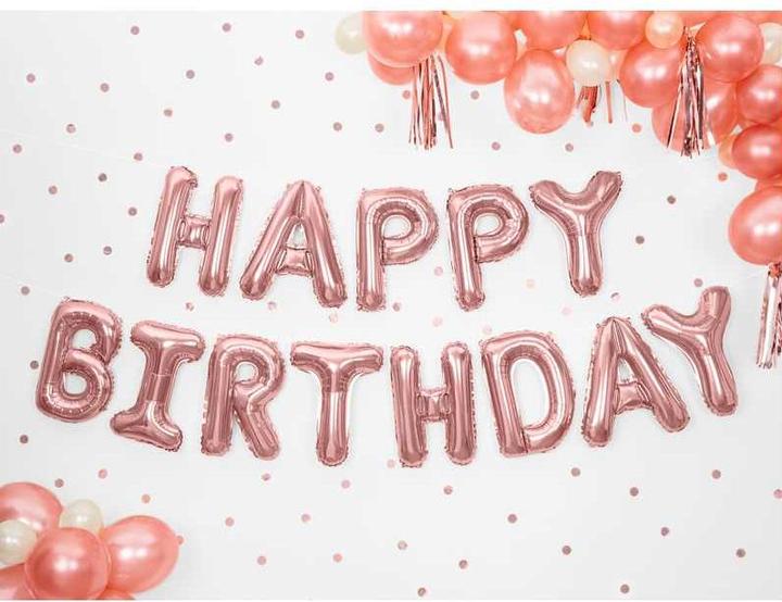Image du produit Partydeco Happy Birthday Ballon-Set (13 x)