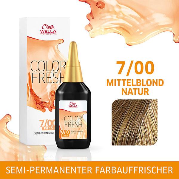 Actual product image Wella Color Fresh (7/00 medium blonde natural)
