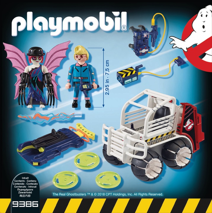 Produktbild Playmobil Spengler mit Käfigfahrzeug (9386, Playmobil Ghostbusters)