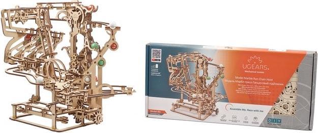 Produktbild Ugears Murmel-Kettenbahn