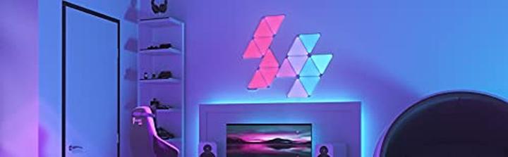 Image du produit Nanoleaf Shapes Triangles Smarter Kit (100 lm)