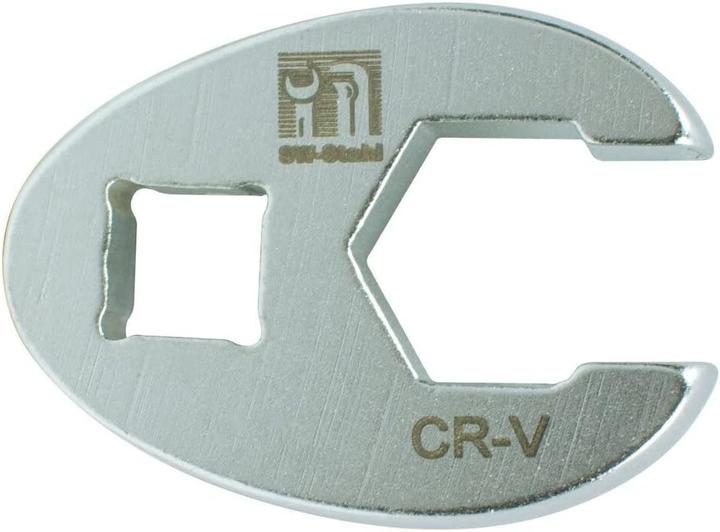 Produktbild SW-Stahl 01480L-11 Offener Ringschlüssel, 11 mm, 3/8 I Hahnenfussschlüssel 3/8 Zoll I Schraubenschlüs (11 mm)