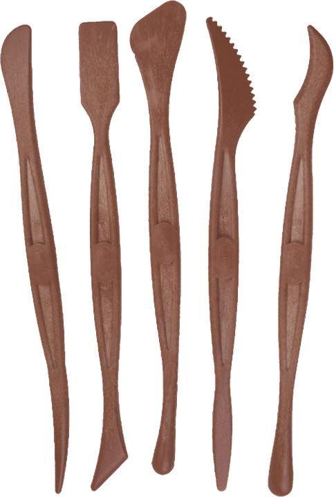 Actual product image Jovi Modelling tool brown 5 pcs.