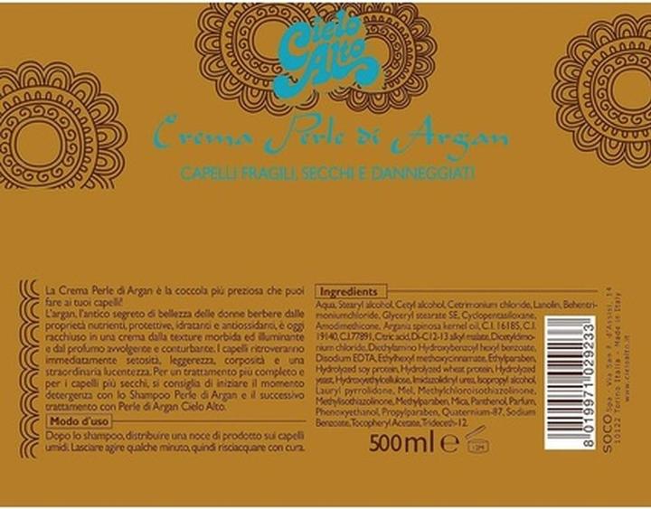 Produktbild Cielo Alto Crema Perle di Argan (Körpercreme)