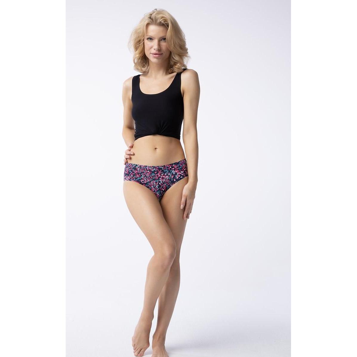 Julimex, Damen, Unterhosen, Höschen, Blau, (S)