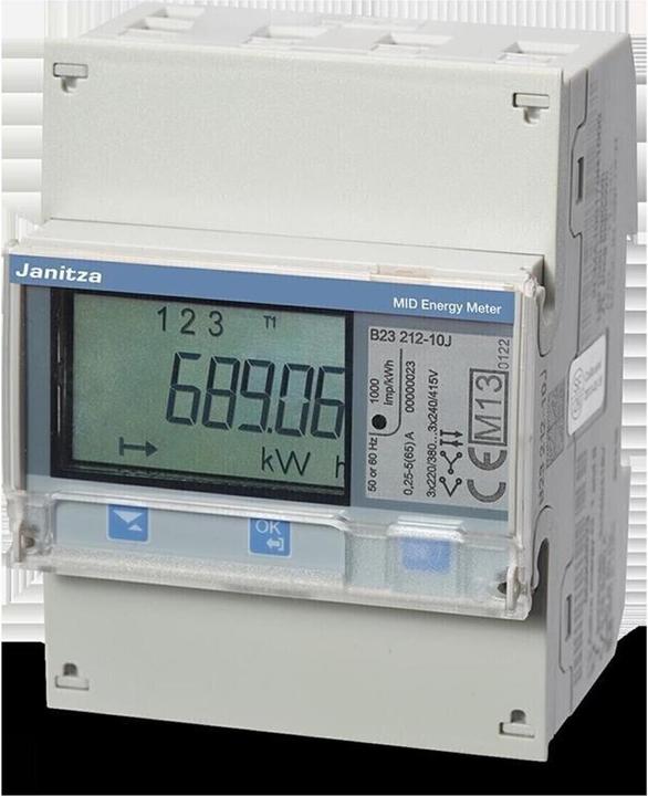 Produktbild Janitza B23 312-10J (Modbus) MID-Energiezähler 1401357