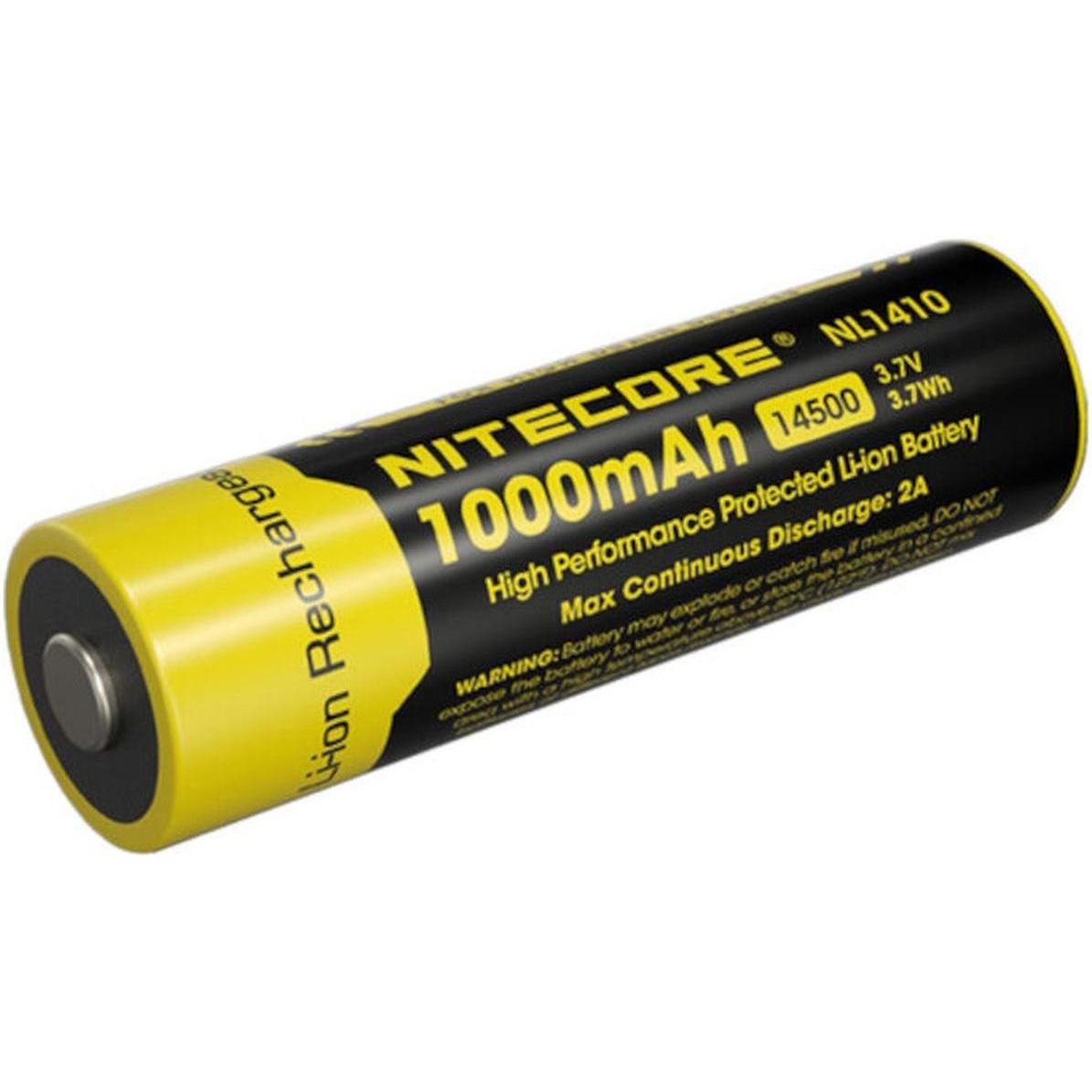 Nitecore NL1410 (1 pz., 14500, 1000 mAh), Batterie + pile