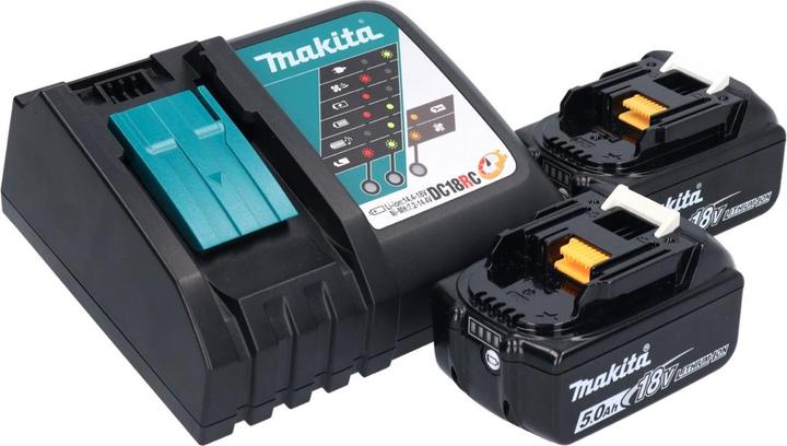 Produktbild Makita DTM 52 RTJX4 Akku Multifunktionswerkzeug 18 V Starlock Max Brushless + 2x Akku 5,0 Ah +