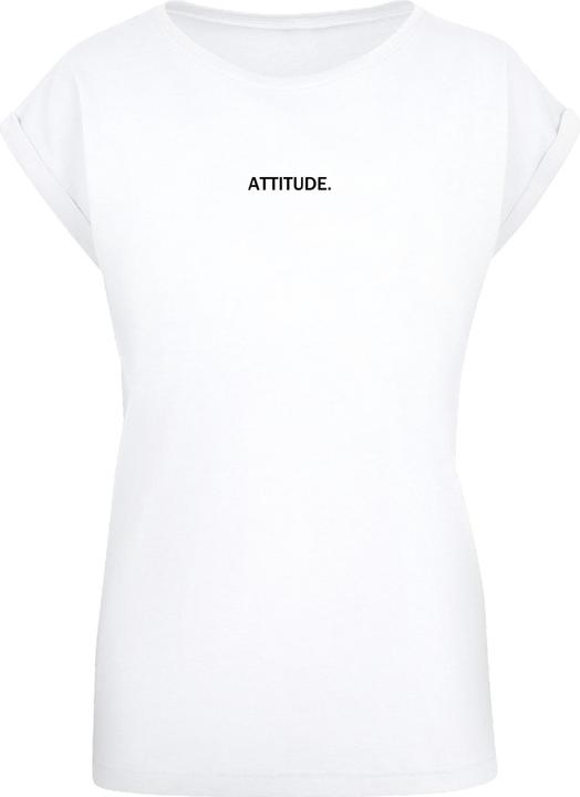 Produktbild Merchcode Ladies Attitude Extended Shoulder Tee - 113641 (S)