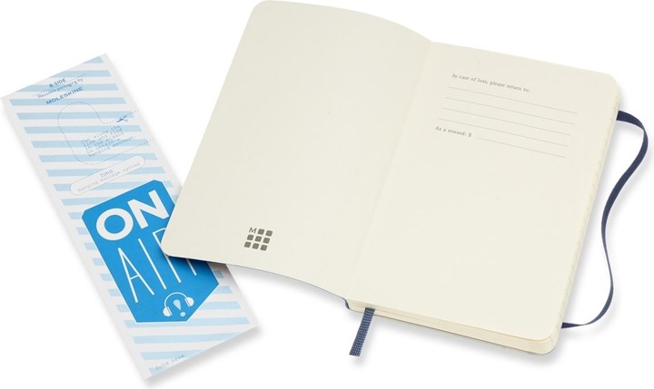 Image du produit Moleskine Carnet de notes (A6, À rayures, Couverture souple)