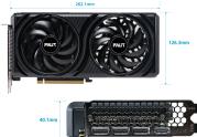 Actual product image XpertVision Palit RTX5060 Infinity 2 OC 8GB GDDR7 HDMI 3xDP (8 GB)