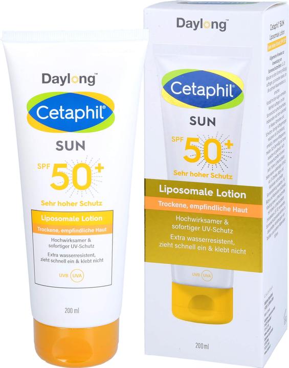 Actual product image Cetaphil Sun Daylong (Sun lotion, SPF 50+, 200 ml)