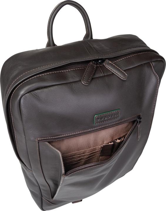Actual product image Bugatti Clark backpack leather 42 cm laptop compartment (15.40 l)