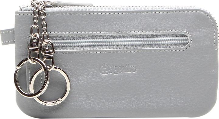 Actual product image Esquire Viktoria leather key case 12 cm