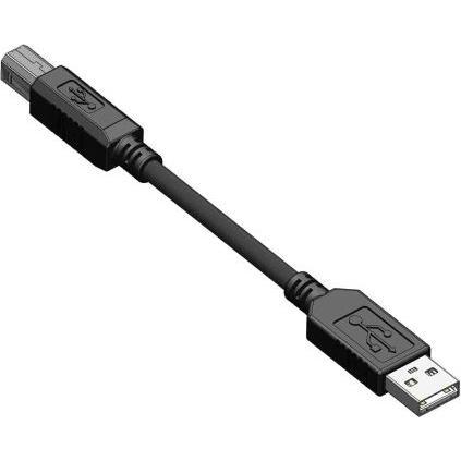 Rs Pro USB-Kabel, USBA / USB B, 5m USB 2.0 Schwarz (5 m, USB 2.0), USB Kabel