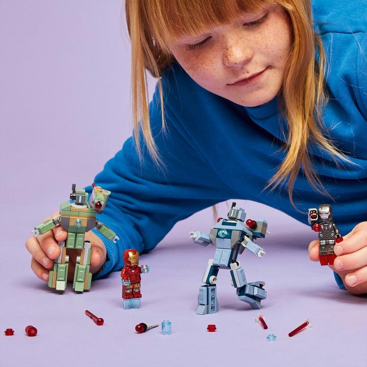 Image du produit LEGO Iron Man & War Machine contre les drones Hammer (76320, LEGO Marvel)