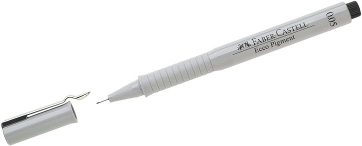 Actual product image Faber-Castell Felt-tip pen Ecco Pigment black 0,05mm (Black, 1 x)