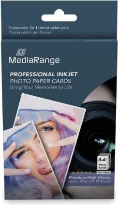 Actual product image MediaRange High gloss (220 g/m², 10 x 15 cm, 50 pcs.)