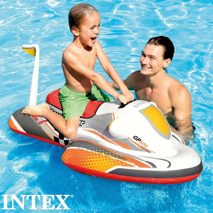 Image du produit Intex Aufblasbare Figur für Pool Wave RIder Motorrad 117 x 58 x 77 cm (6 Stück)