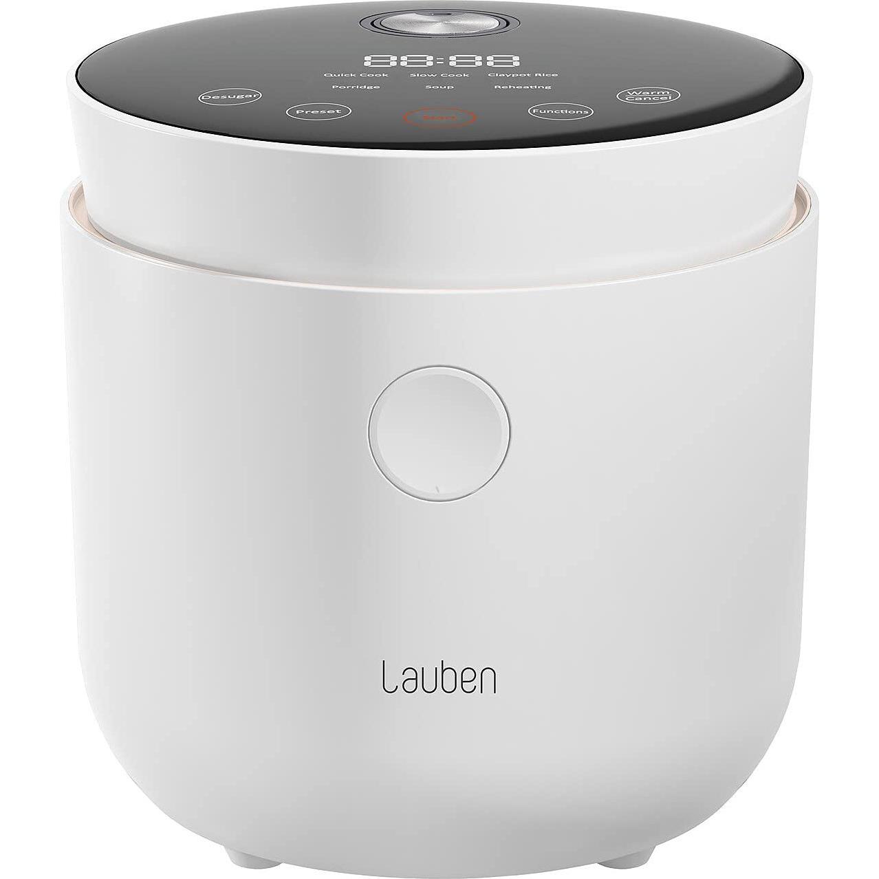 Lauben 1500WT, Dampfgarer + Reiskocher, Weiss