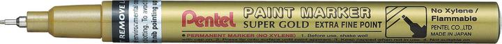 Actual product image Pentel paint marker (Gold, 0.70 mm, 12 x)