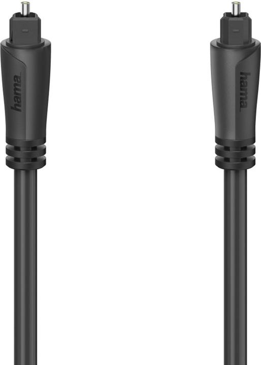 Produktbild Hama Audio-Lichtleiter-Kabel, ODT-Stecker (Toslink), 0,75 m (0.75 m, Toslink Kabel)