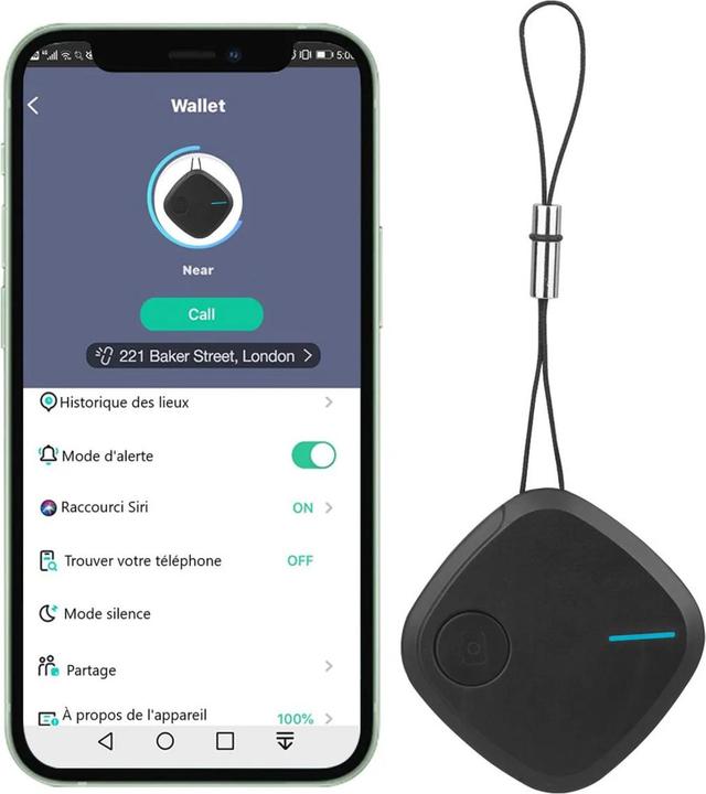 Image du produit Platyne Télécommande GPS anti-perte (Android, iOS)