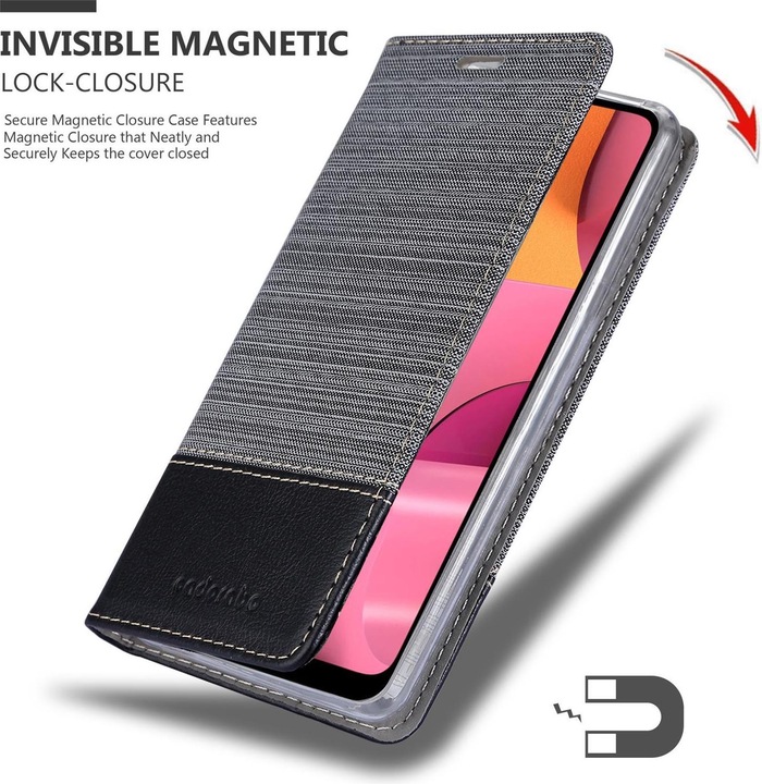Produktbild Cadorabo Book Jeans Optik Cover (Samsung Galaxy A20s)