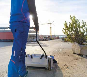 Actual product image Kränzle Sweeper Colly 800 Light Blue