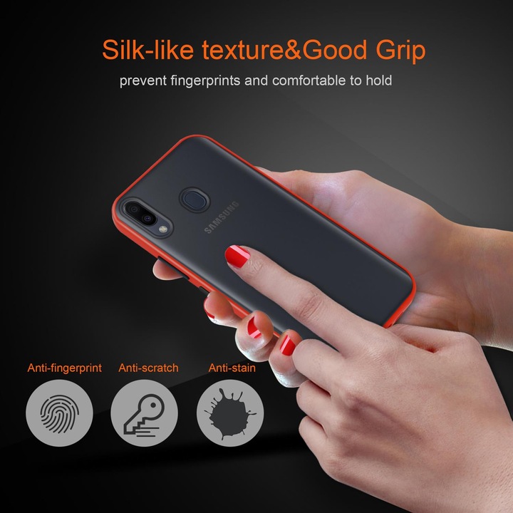 Produktbild Cadorabo Hybrid Matt Cover (Samsung Galaxy M20)