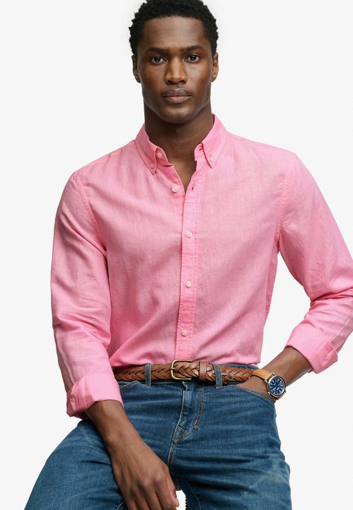Immagine prodotto Superdry Camicia di lino a maniche lunghe (L)