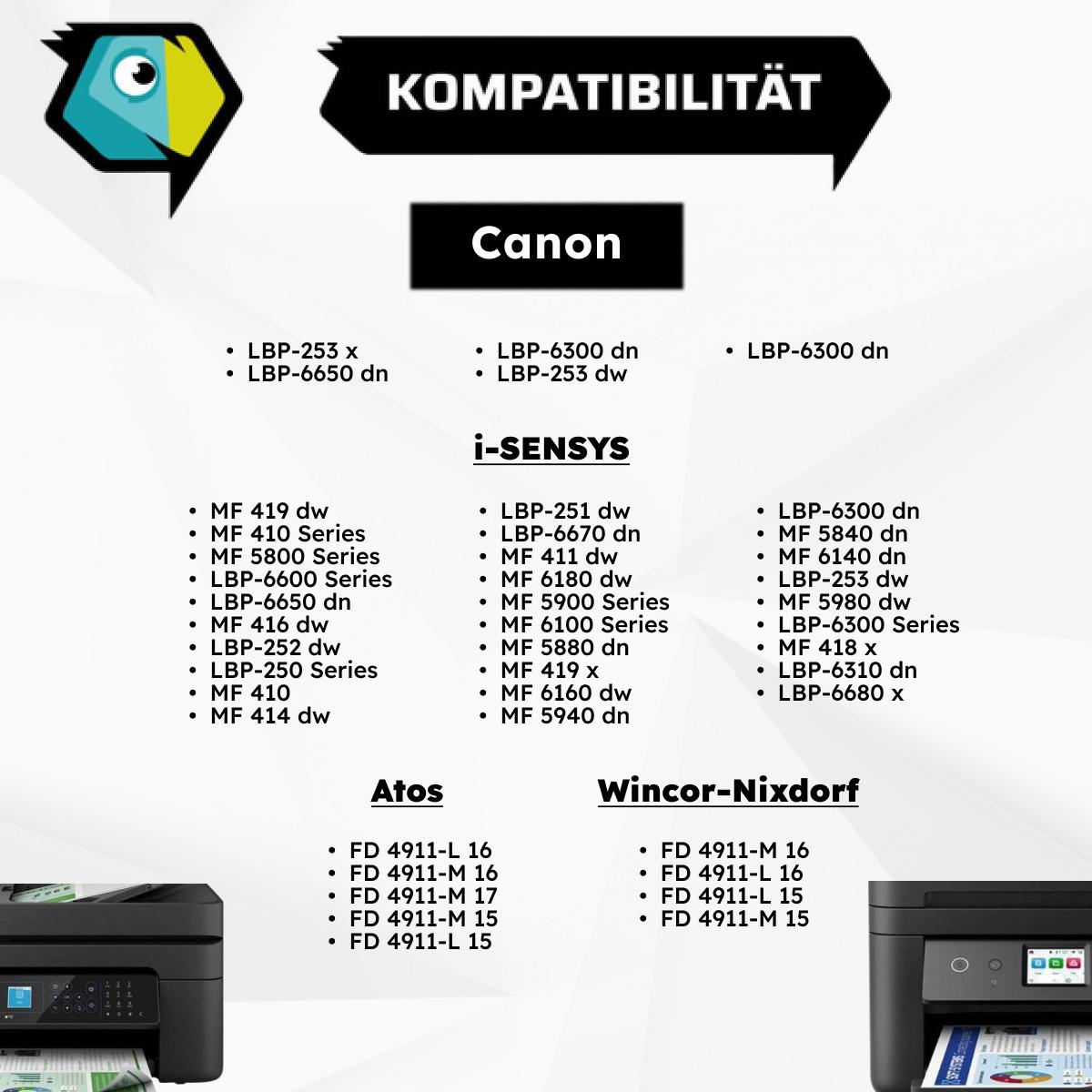 Thumbnail - Inkadoo, Toner, Toner kompatibel zu Canon 3479B002 / 719 XL Toner, schwarz Schwarz (BK)
