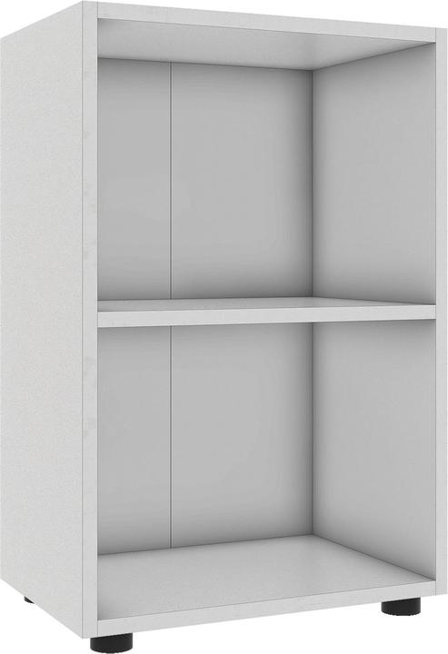 Actual product image VCM Wood Office Stand Shelf Books File Shelf Bookcase Ulas 2f (49 x 32 x 74 cm)