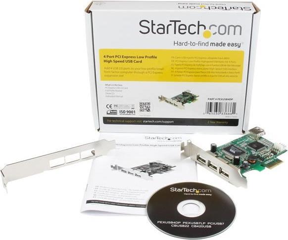 Immagine prodotto StarTech 4 Port PCIe USB 2.0 Card