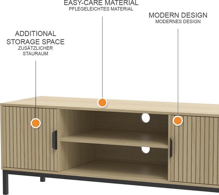Produktbild Vicco Lennox (120 x 45 x 40 cm)