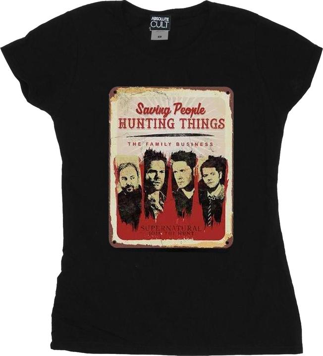 Image du produit Supernatural - T-shirt FAMILY BUSINESS SIGN - Femme (XL)