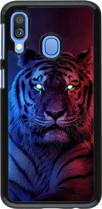Produktbild PhoneLook Hülle Tiger Blue Red (Samsung Galaxy A40)