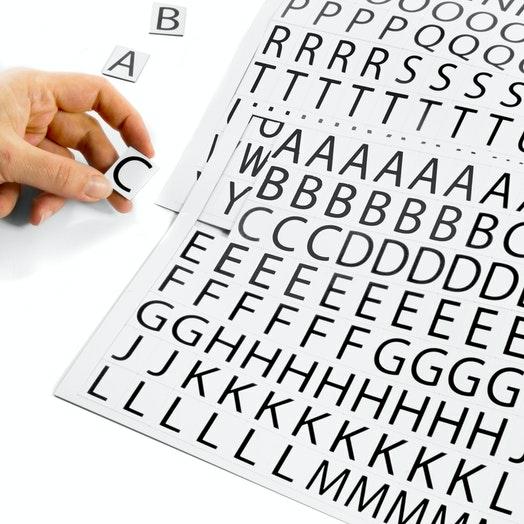 Immagine prodotto Supermagnete Lettere (2x)