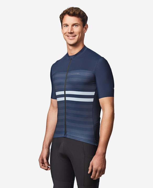 Produktbild Van rysel Rennrad Fahrradtrikot Sommer kurzarm Herren Slimfit Endurance 2 dunkelblau (S)