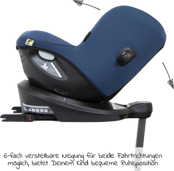 Produktbild Joie Reboarder-Kindersitz i-Spin 360 R i-Size - ab Geburt Reboarder (Reboarder, ECE R129/i-Size Norm)