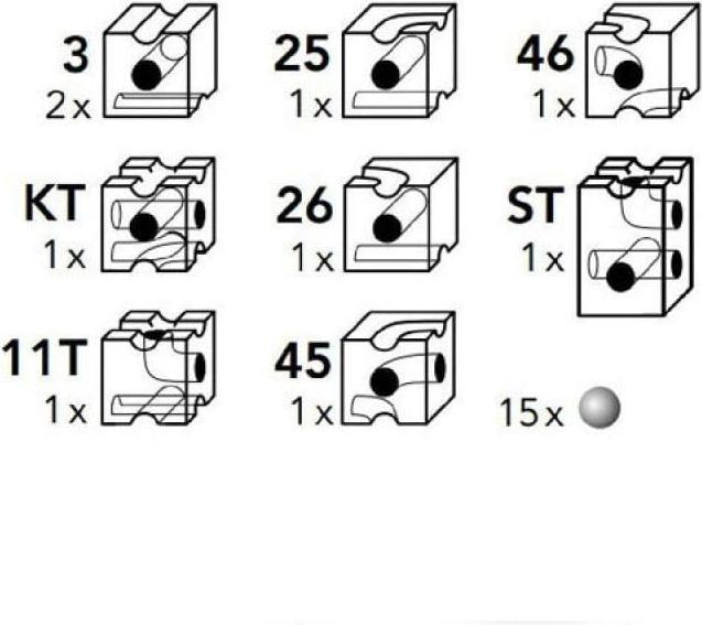 Actual product image Cuboro Tricky Ways