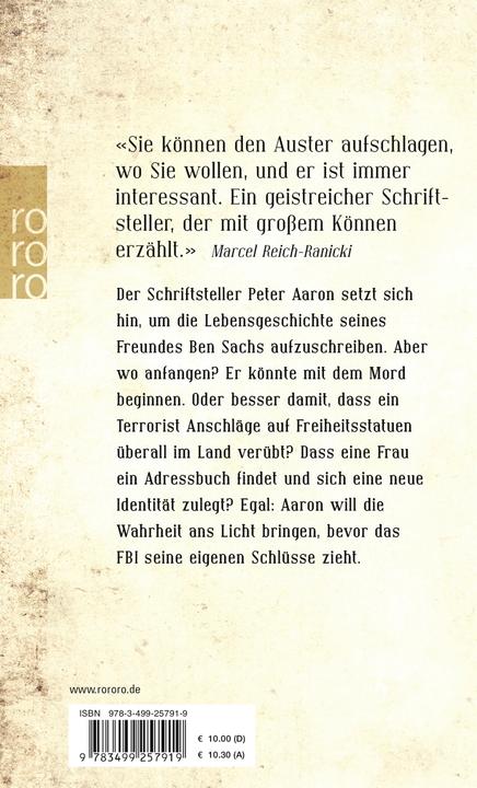 Produktbild Leviathan (Deutsch, Paul Auster, 2012)