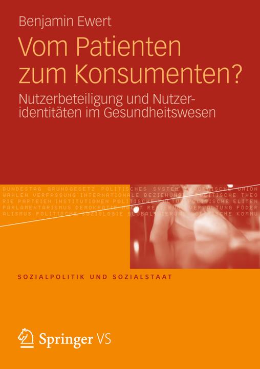 Produktbild Vom Patienten zum Konsumenten? (Deutsch, Benjamin Ewert, 2013)